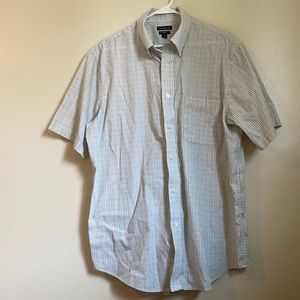 Mens short sleeve dress shirt